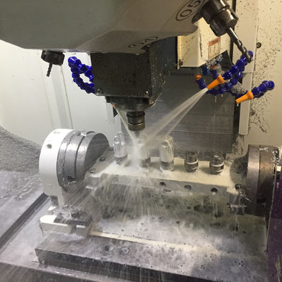 CNC van de hoge Precisiedouane de Oppervlakte van Beadblasting Silkscreening van Aluminiumdelen eindigt