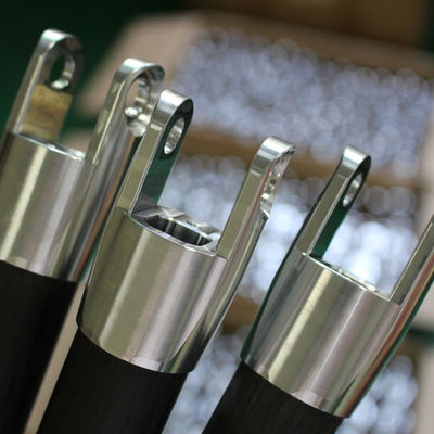 De snelle Aluminiumcnc Precisiemechanische gedeelten die Beadblasting-Oppervlakte Deburring eindigen