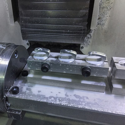 Aluminiumlegering 6061 die CNC Snelle Prototyping van Precisiedelen Productie machinaal bewerken