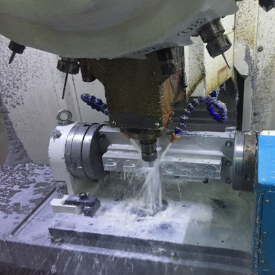 Aluminiumlegering 6061 die CNC Snelle Prototyping van Precisiedelen Productie machinaal bewerken