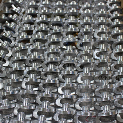 Snel Prototype CNC die het Materiaal van het het Messingskoper van het Delenaluminium naar keuze machinaal bewerken