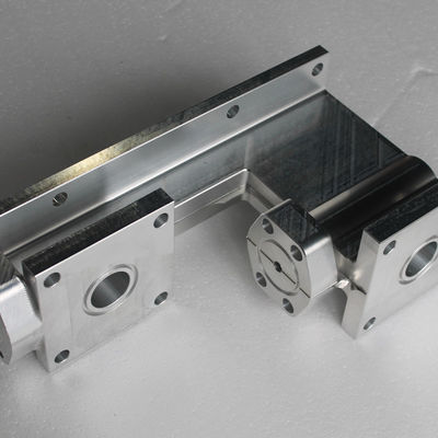 Donkerblauwe Hoge Precisie die Componenten, CNC OEM van het Aluminiumprototype ODM machinaal bewerken