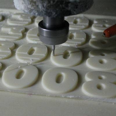 3D Druk Snelle CNC Prototyping met het Oppoetsen van Chrome die Oppervlakte plateren eindigt