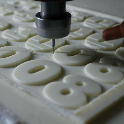 Snelle CNC Malenprototyping Delen met Plastic ABS Brede Materiële Opties
