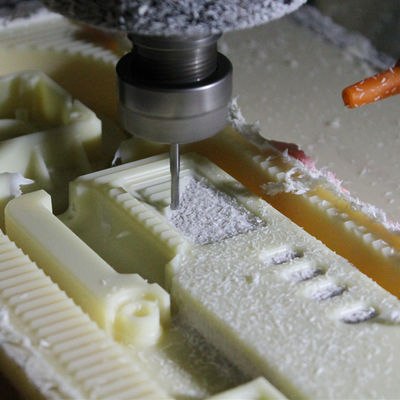 ABS CNC maalden Snelle Prototype Productiedelen die het Schuren Oppervlakte Deburring eindigen