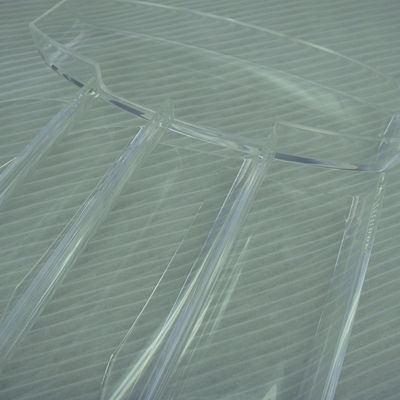 Transparante CNC Precisie Machinaal bewerkte Delen, Acryl Snelle Prototyping van PMMA OEM
